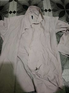 Men's Beige Casual Shirt