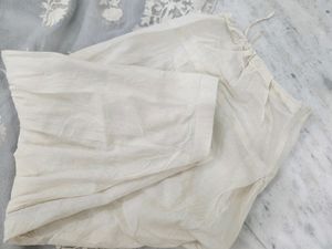 Grey Short Kurta Suit With Embroidery And Pearl Wo