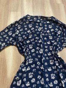 Straight Cut Chiffon Dress