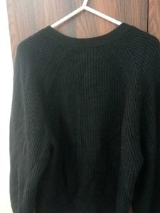 MANGO BUTTON DOWN SWEATER