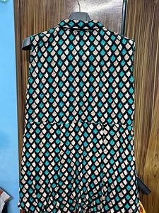 Patterned Mini Dress