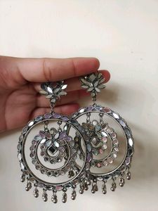 Pack Of 2 Ethnic Earrings