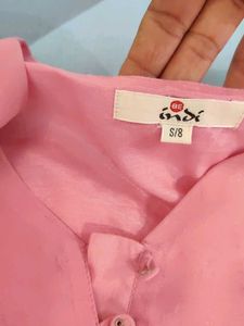 Elegant Pink Ethnic kurti