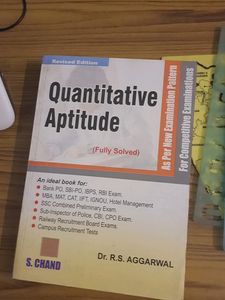 S Chand Reasoning And Quantitative Aptitude