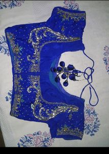 Elegant Blue Saree