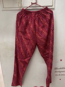 Red Cord-Set For Women