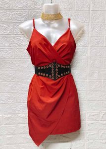 Red Bodycon Dress Small Size