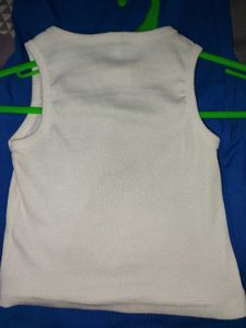 white Tank Pretty Top