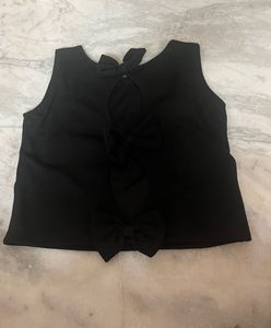 Cute Back Bow Top