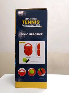 Training Tennis Rebounder Ball , Solo Practice