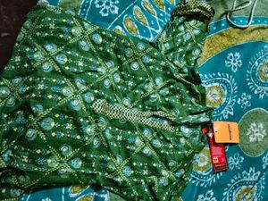 rangriti Green Printed Kurta