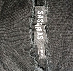 Black Turtle Neck Top (Women)