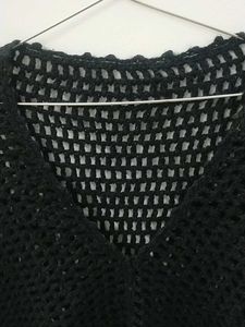 Crochet Fringe Poncho