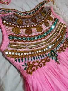 Pink Embellished Dress