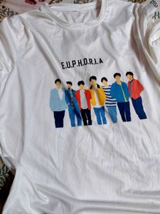 BTS White T-Shirts (Two)