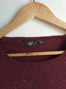 Brand New Acrylic Shimmery Lite Weight Sweater