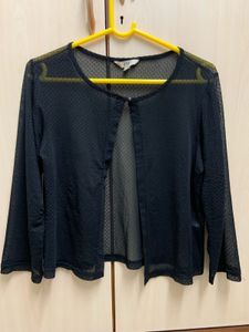 AND Black Sheer Shrug