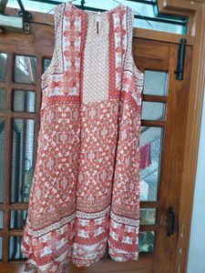 Boho Print Mini Dress