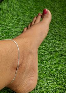 925 Pure Silver Anklet (Malabar Gold and Diamond)