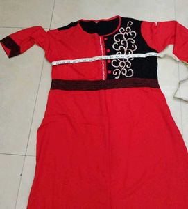 Stylish Red Kurta