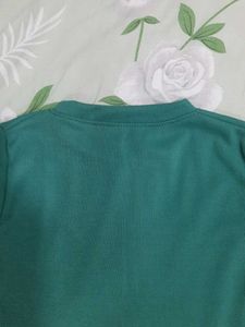 Green Crop Top