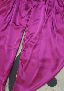 Satin Dhoti Salwar Suit