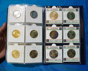 AKAM Coin Album With All Coins 2021-2025 UNC