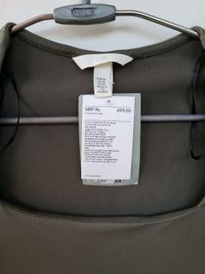 H&amp;M Square Neck Olive Green Top/Size-XS