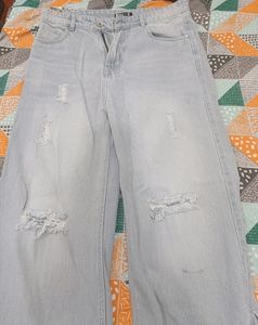Women New Side Cut Denim