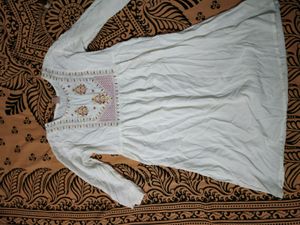 White Kurti for Women