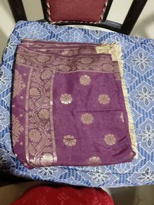 Purple Embroidered Kurta Set