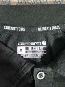 Carhartt Men&#39;s Force Cotton Delmont Pocket Polo