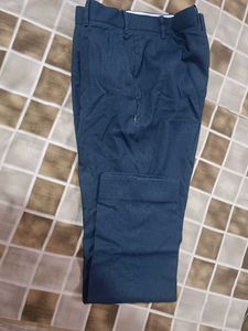 Navy Blue Casual Pants