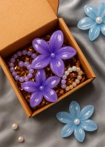 Flower Hair Accessories Set