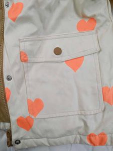 Zara Kids Heart Print Raincoat