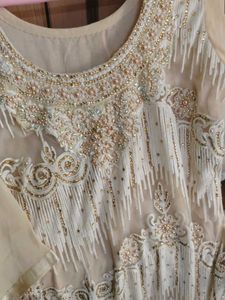 Nude Colour Complete Pakistani Salwar Suit