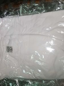 White T-Shirt - Size L