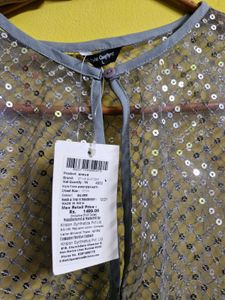 Sequins Netted Jacket