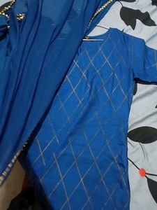 Blue Kurta