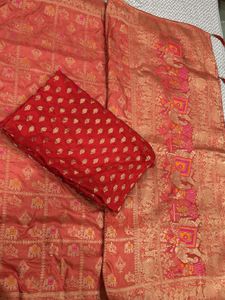 Banarasi Silk Saree Elegant Traditional Wear 3 New