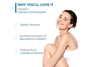 Sealed Bioderma Atoderm intensive gel moussant