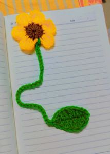 Flower Bookmark