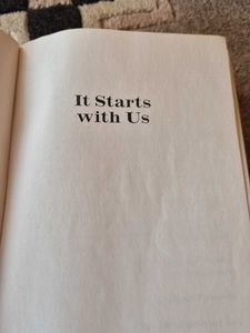 &#34;It Starts With Us&#34; by Colleen Hoover