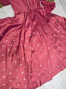 Front Open anarkali Jacket With Inner