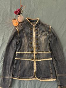 AESTHETIC DENIM VINTAGE JACKET