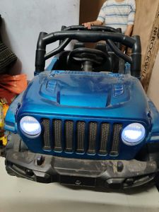 Kids Ride-On Jeep - Blue