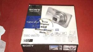 Sony camera Model DSC W570 Black colour