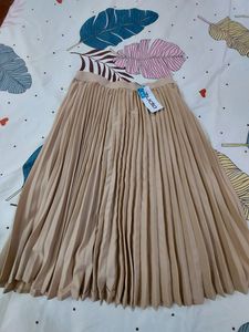Accordion Pleated Skirt