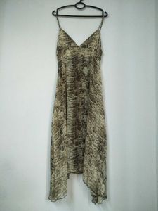 Asymmetrical Slip Dress