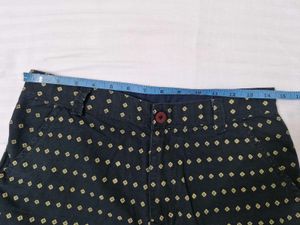 Patterned Bermuda Shorts